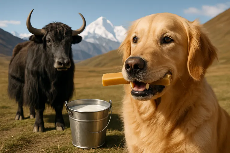Wat is yakmelk en waarom is het geschikt voor honden?